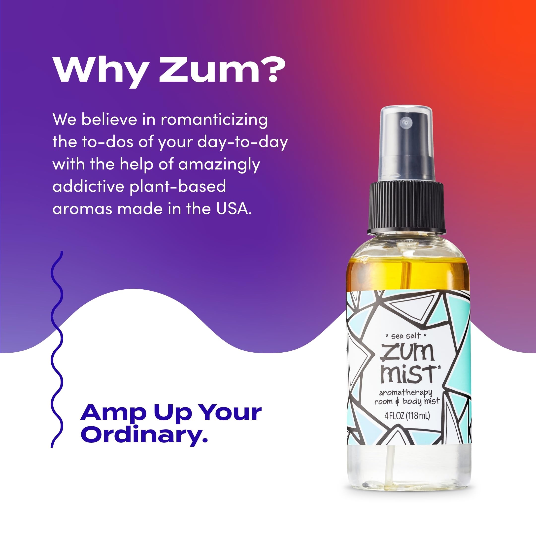 Indigo Wild Zum Mist Notas Aromáticas: toque cítrico y floral para ambiente