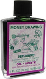 INDIO Aceite de Atracción de Dinero, ideal para ritual diario en frasco compacto.