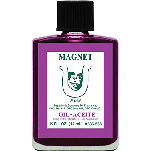 INDIO Aceite Magnético, botella de 0,5 onzas, para atraer oportunidades de negocio.