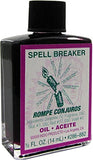 INDIO Spellbreaker, botella de aceite de 0,5 oz para rituales y protección espiritual