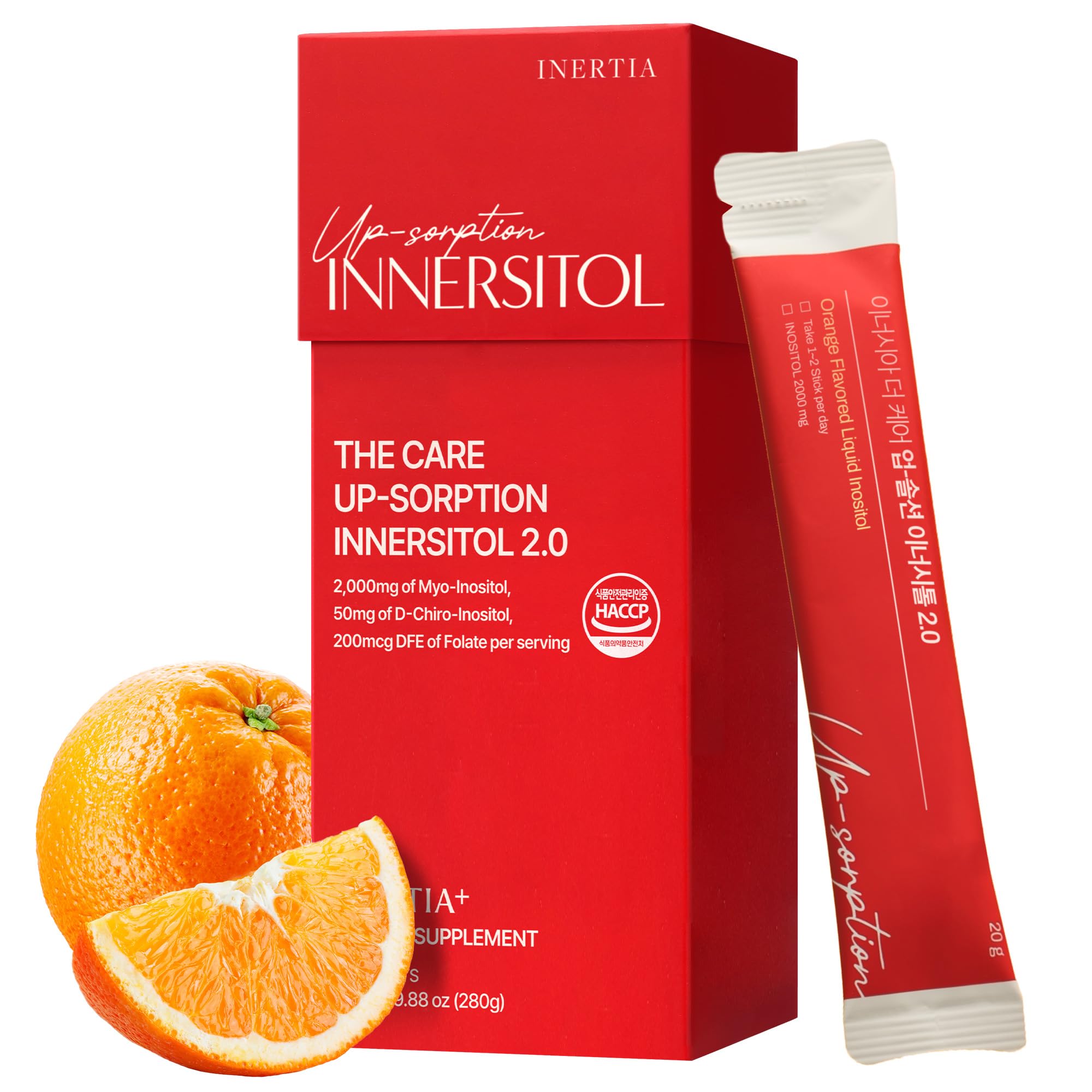 INERTIA+ INNERSITOL: botella con vertido suave para apoyar el equilibrio hormonal diario.