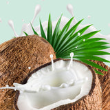 infein espuma de coco, cepillo diario para una limpieza suave.