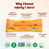 Infinity C barra-organica-sin-aditivos es una opción natural para meriendas.