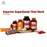 Infinity Greens Infinity-C-ingredientes-fruta-entera: ingredientes de fruta real sin aditivos artificiales.