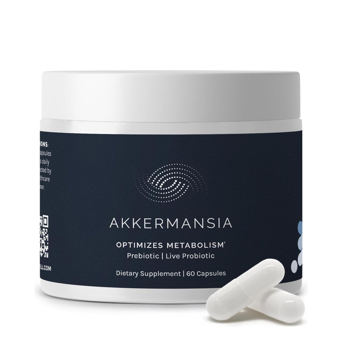 InfiniWell Akkermansia en botella para equilibrio intestinal y digestivo