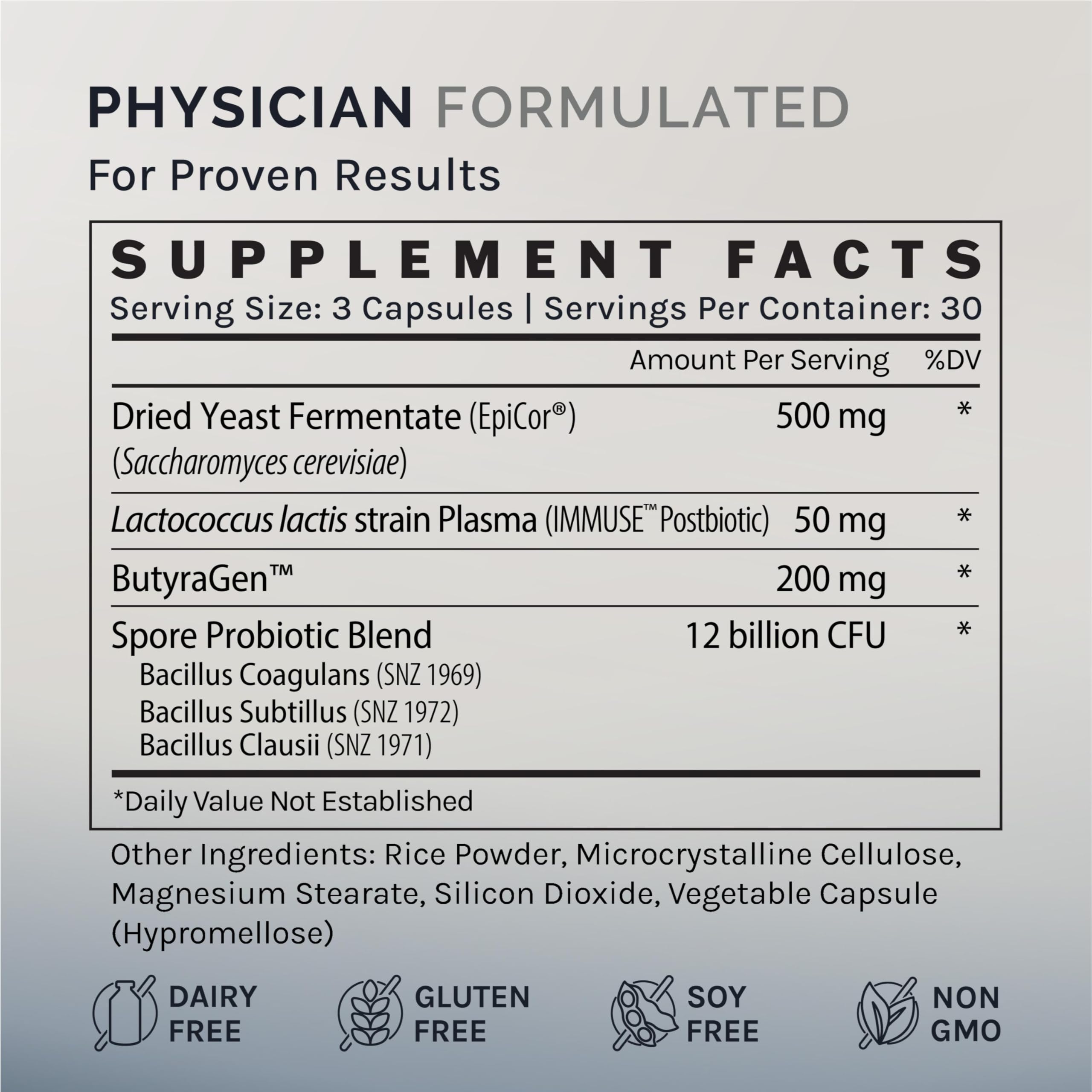 InfiniWell GI Prime, silueta de botella con aroma suave para consumo diario.