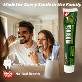Infinix Moringa y Clavo, pasta dental individual, sabor suave para dientes sensibles.