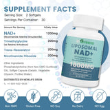 inGreens Liposomal NAD+ - cápsulas, pueden favorecer absorción y eficacia