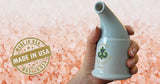 Inhalador sal cristal del Himalaya original, ideal para viajar en avión.