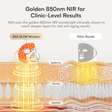Tecnología NIR 850 nm de INIA para penetración profunda.