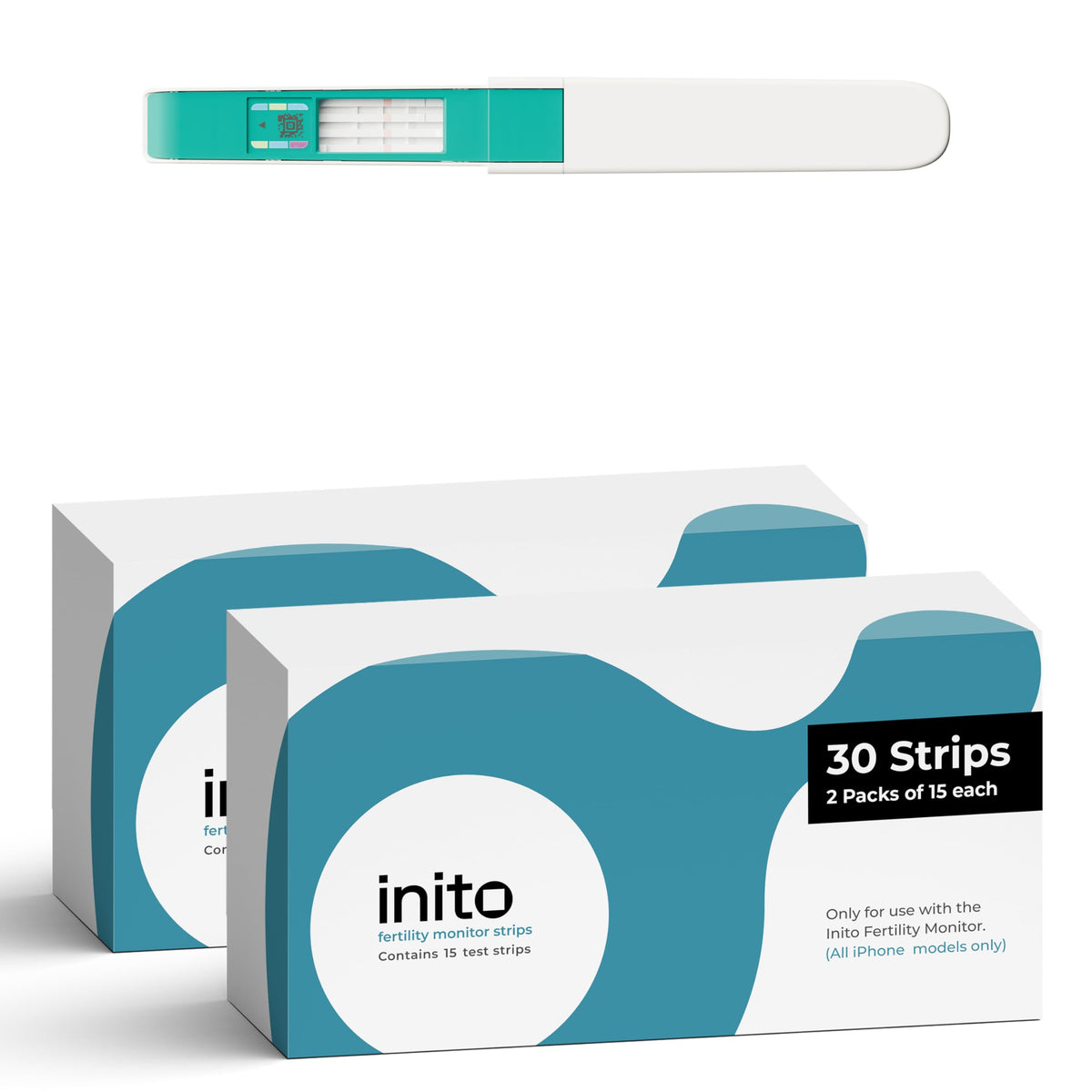 Inito tiras de fertilidad pack 30: seguimiento desde el teléfono