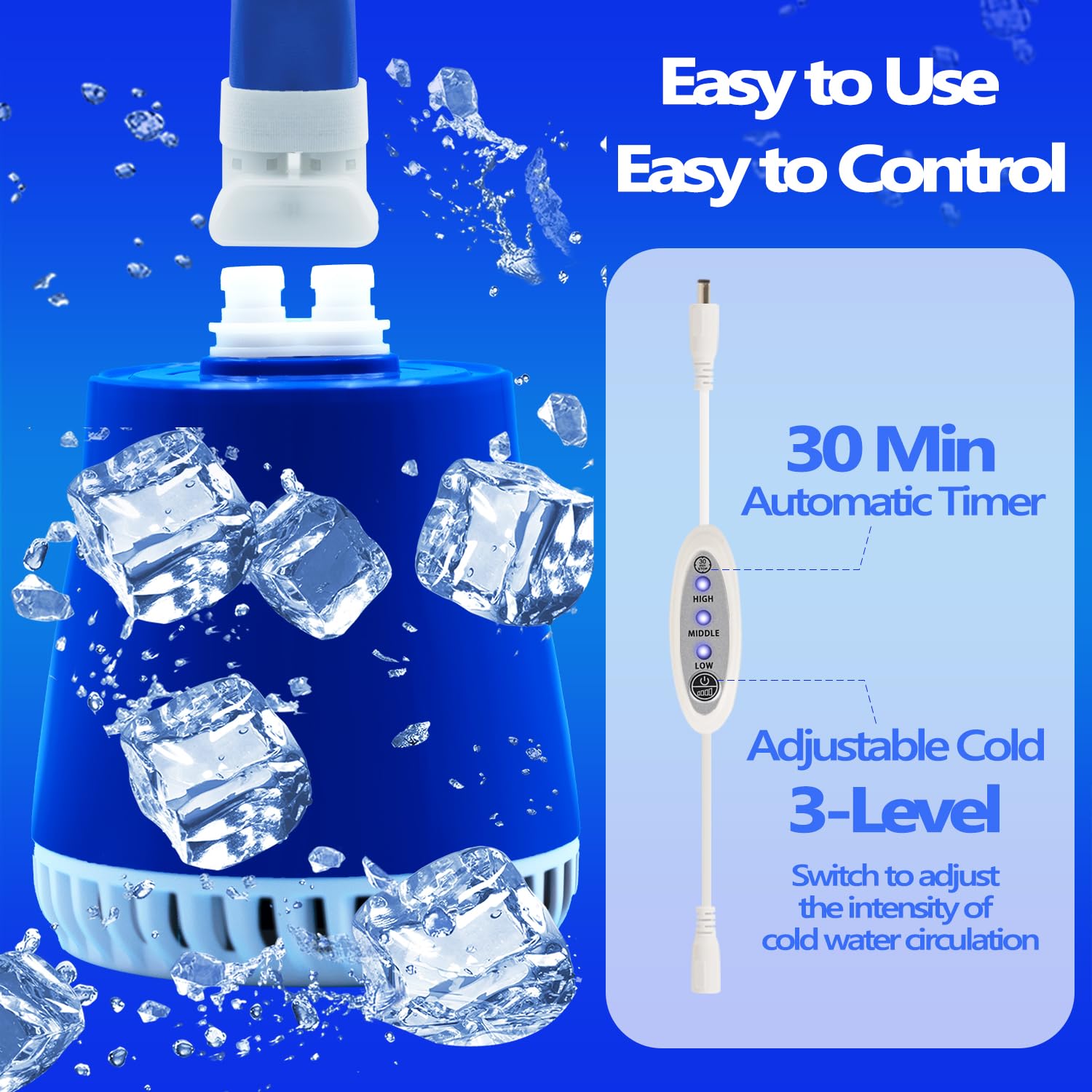 Inmoredo kit flexible con 3 velocidades para ajustar la experiencia.