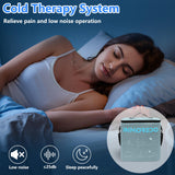 Inmoredo terapia fría panel controles: manejo sencillo de temporizador e intensidad