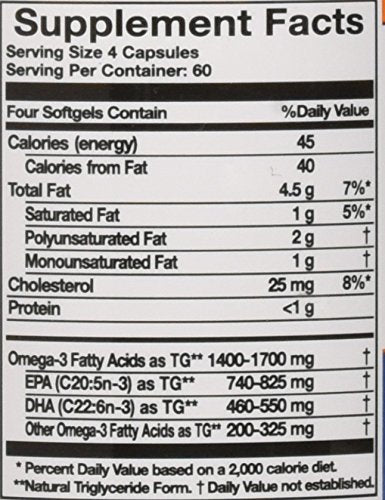 Innate Choice Omega Sufficiency Lemon empaque compacto para estantería.