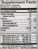 Innate Choice Omega Sufficiency Lemon empaque compacto para estantería.