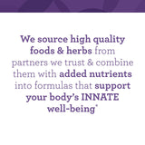 Innate Response Formulas envase-vidrio-multivitaminos: opción vegetariana y libre de OGMs