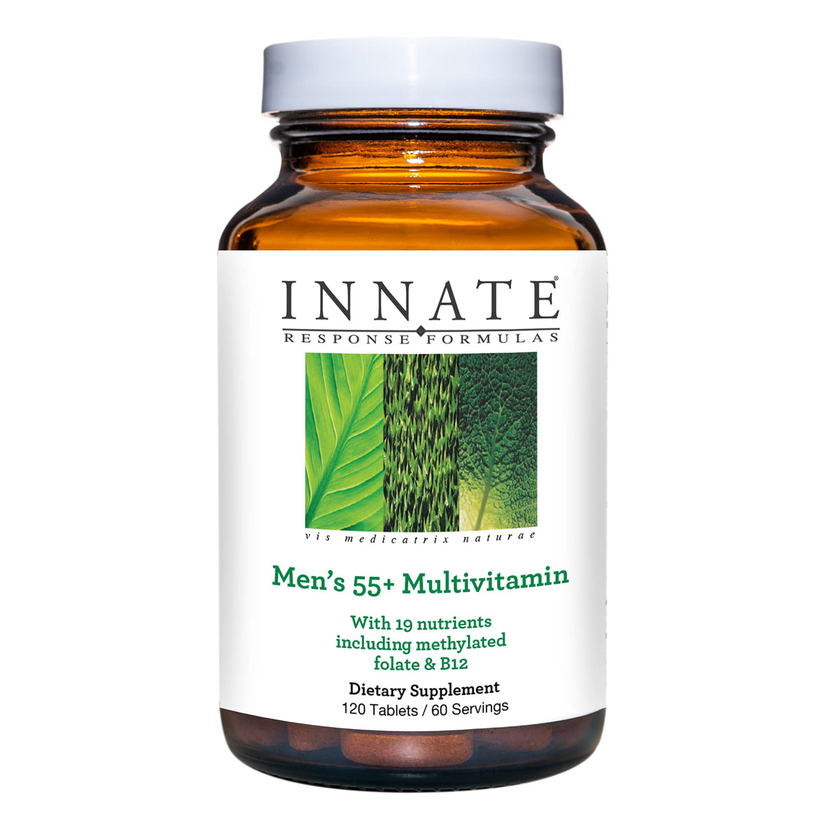 Innate Response Formulas, botella de multivitamínico para hombres 55+, ideal para uso diario