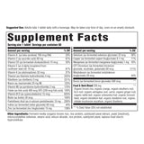 Etiqueta nutricional de Innate Response Formulas, caja clara para plan diario.