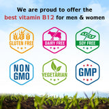 Innate Vitality B12 5000mcg: vegano y libre de gluten, soja y lácteos