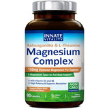 Innate Vitality Complejo Magnesio: cápsulas de alta absorción para bienestar diario