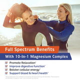 Innate Vitality formulación amortiguada: magnesio suave para estómago sensible.