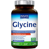Innate Vitality Glicina, frasco delantero, relajación nocturna
