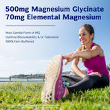 Innate Vitality Magnesio Glicinato de alta biodisponibilidad para uso diario.