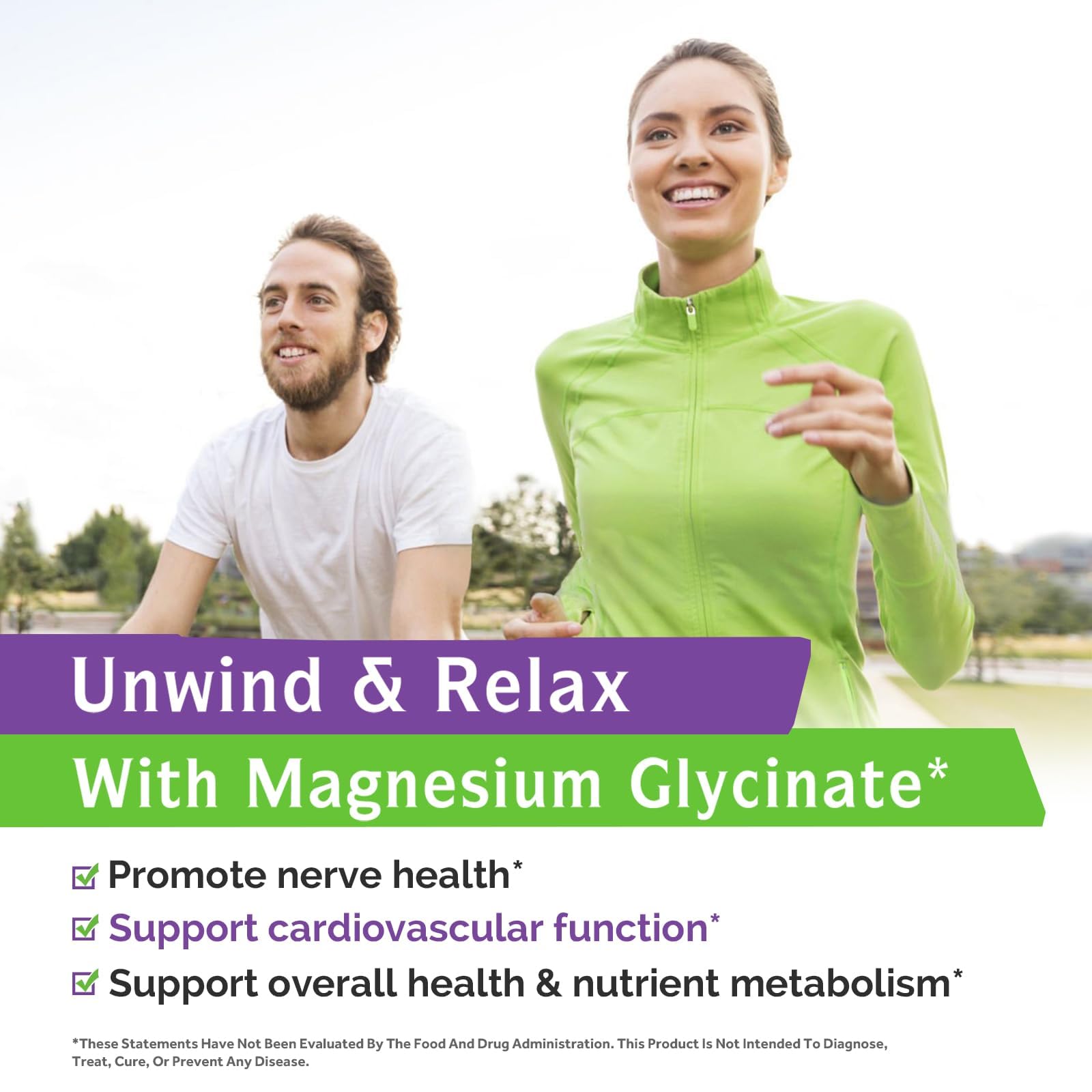 Innate Vitality Magnesio Glicinato sin alérgenos para dietas vegetarianas.
