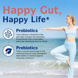 Innate Vitality: prebióticos premium para alimentar bacterias beneficiosas y equilibrio intestinal.