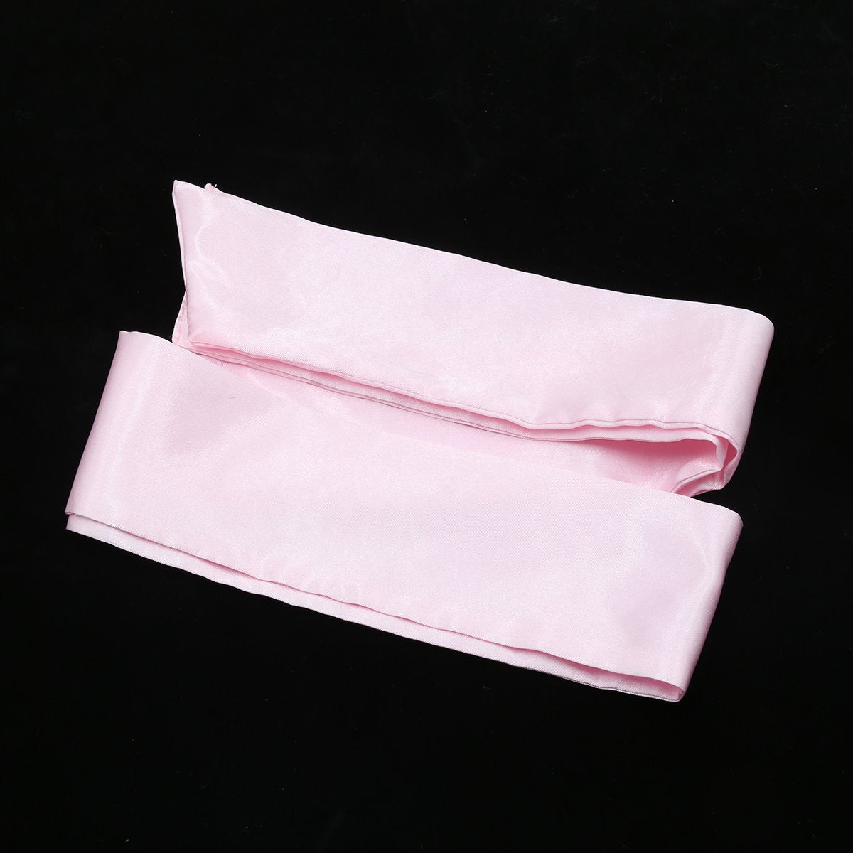 INNEDYOUMM mascarilla ocular satinada rosa facilita un descanso relajante durante vuelos
