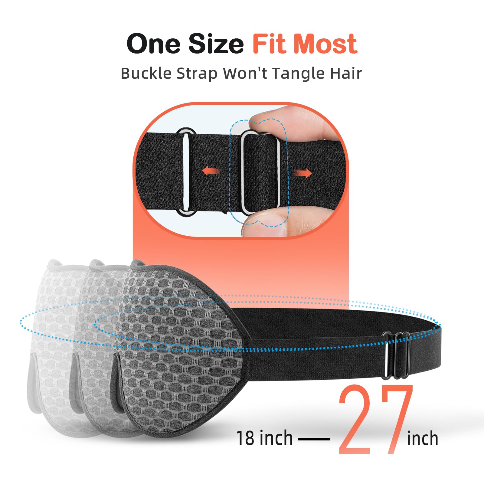 INNELO borde ergonómico de 15 grados se adapta al dormir de lado.