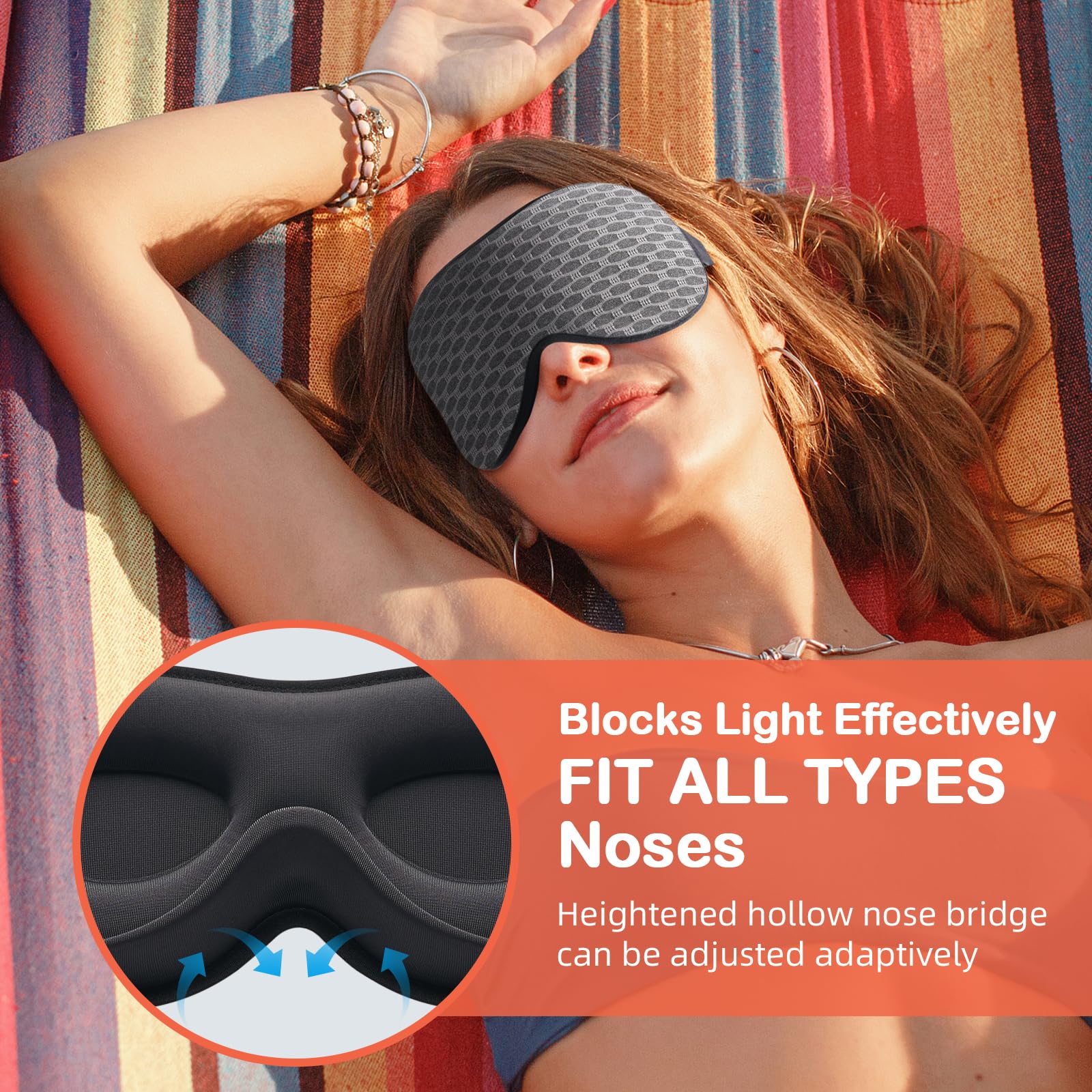 INNELO espacio ocular 3D reduce presión y permite pestañear con comodidad.