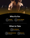 Gomitas Inner Brightness con tecnología anti-derretimiento para cualquier entrenamiento.