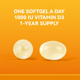 Inner Brightness Vitamina D3, envase de 360 días para uso anual.