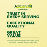 INNERVISNUTRITION Boswellia MSM Complex cápsulas en frasco, formulación con alta calidad.
