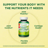 INNERVISNUTRITION Boswellia MSM Complex vista de dosis, podría ayudar a mantener la función articular.