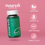 INNERVISNUTRITION Magnesio glicinato premium: entorno de dormitorio para relajación nocturna