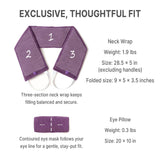 Diseño con peso suave de Inngi mantiene la envoltura en su lugar.