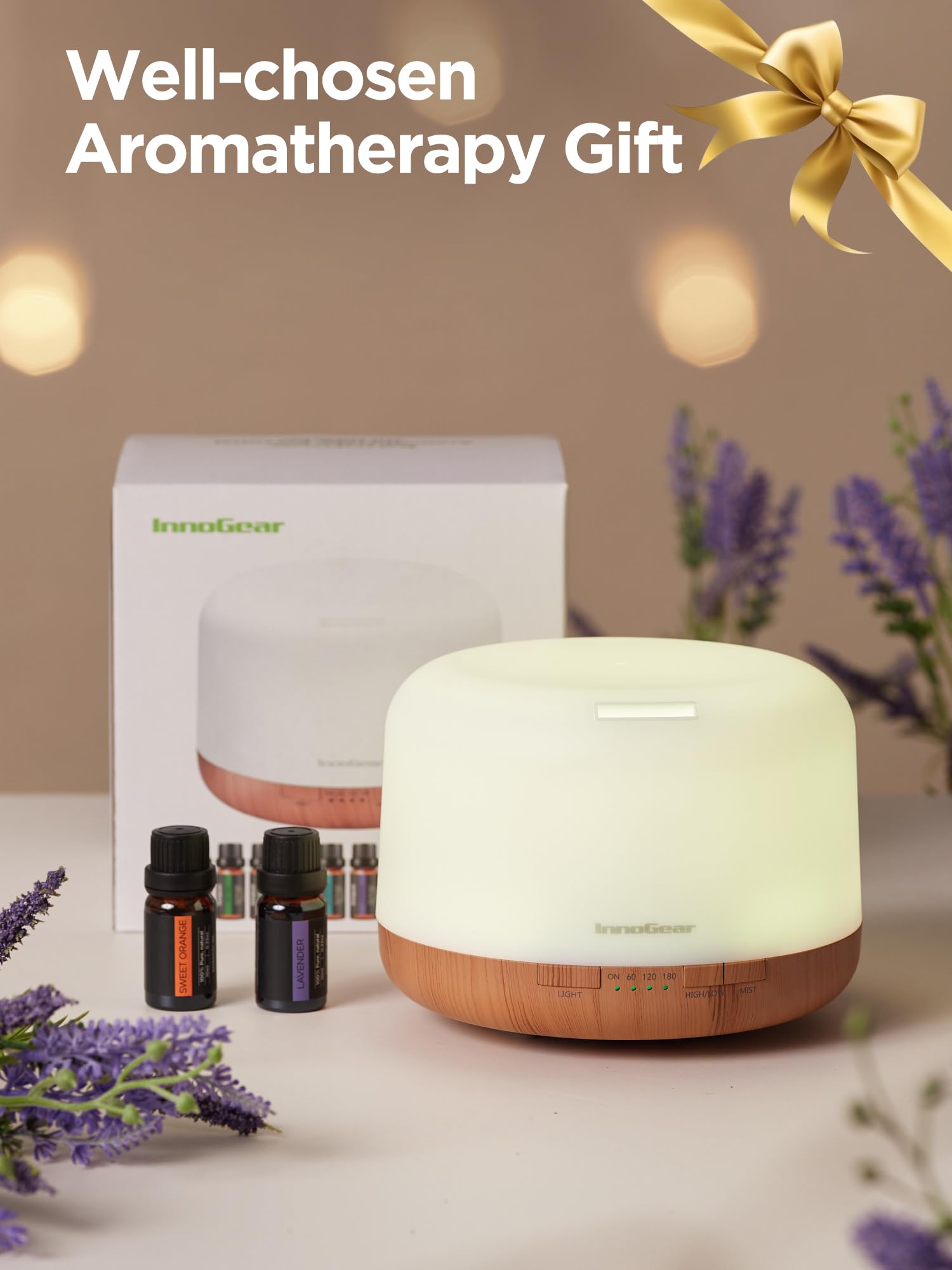 Conjunto de aceites esenciales InnoGear de 10 ml para difusor