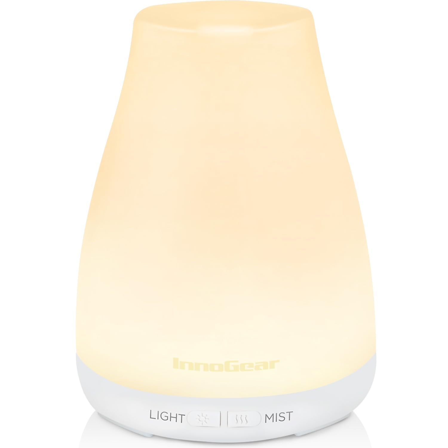 Difusor InnoGear para uso nocturno, crea ambiente sereno.