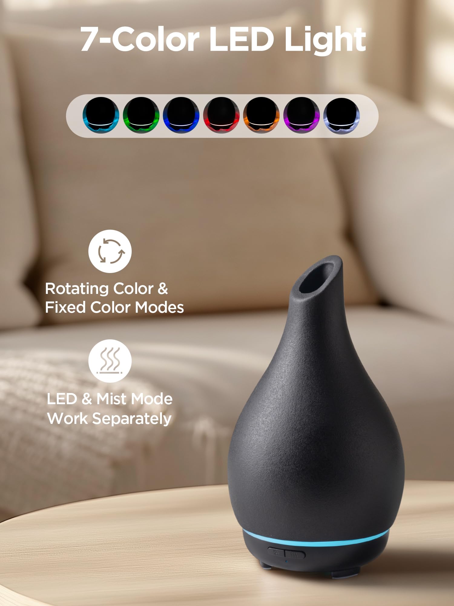 Luz LED independiente para crear ambiente suave con InnoGear