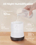 InnoGear difusor 300ml con gran capacidad para largas sesiones de aromaterapia.