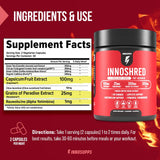 Inno Shred cápsulas veganas con fórmula limpia para tu estilo de vida.