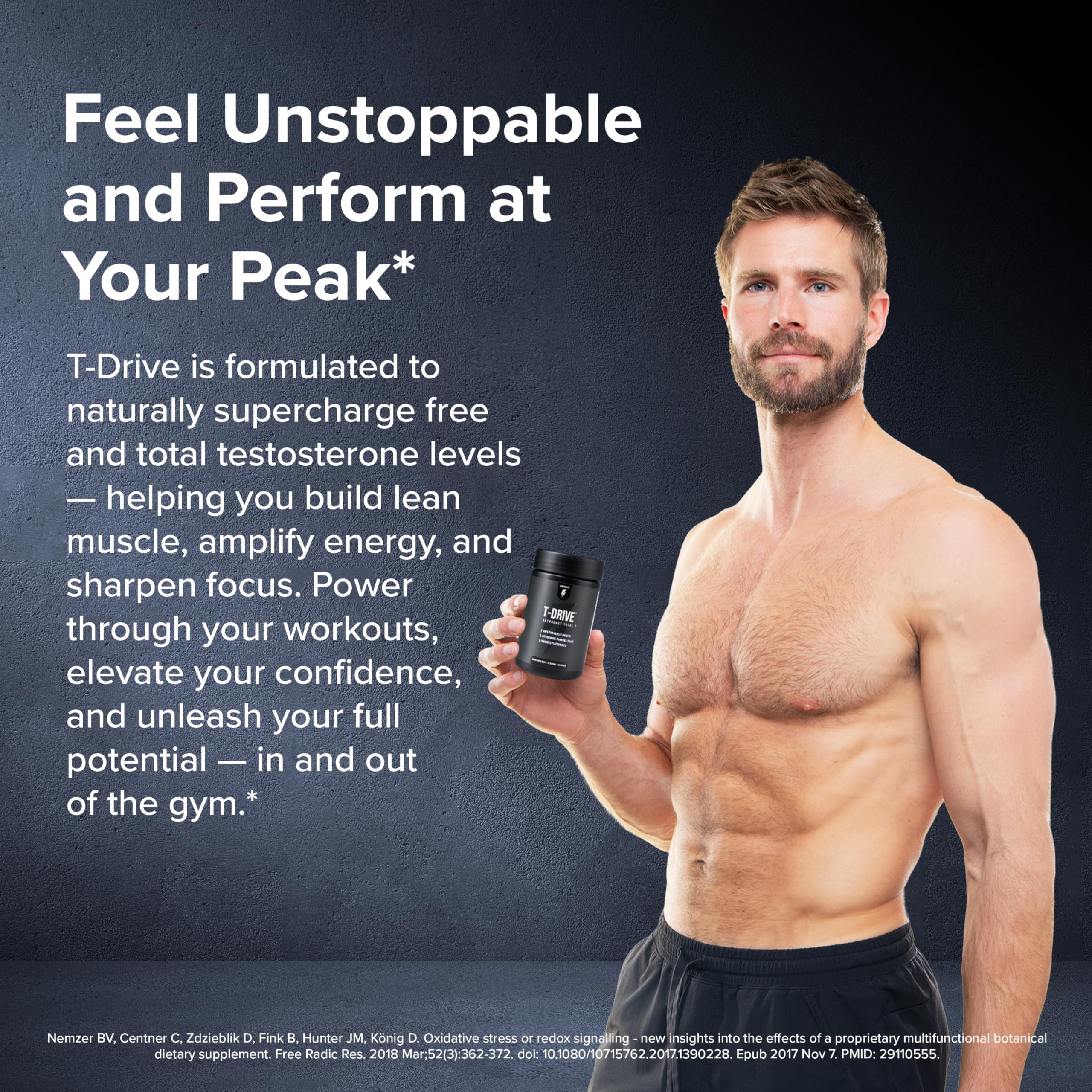 InnoSupps T-Drive: energía y vitalidad para sesiones de entrenamiento.