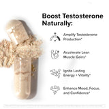 InnoSupps T-Drive: etiqueta nutricional que resalta ingredientes clave.