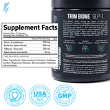 InnoSupps Trim Biome GLP-1: imagen del frasco para soporte metabólico.