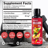 Etiqueta de Volcarn 2000: GBEEC e ingredientes naturales