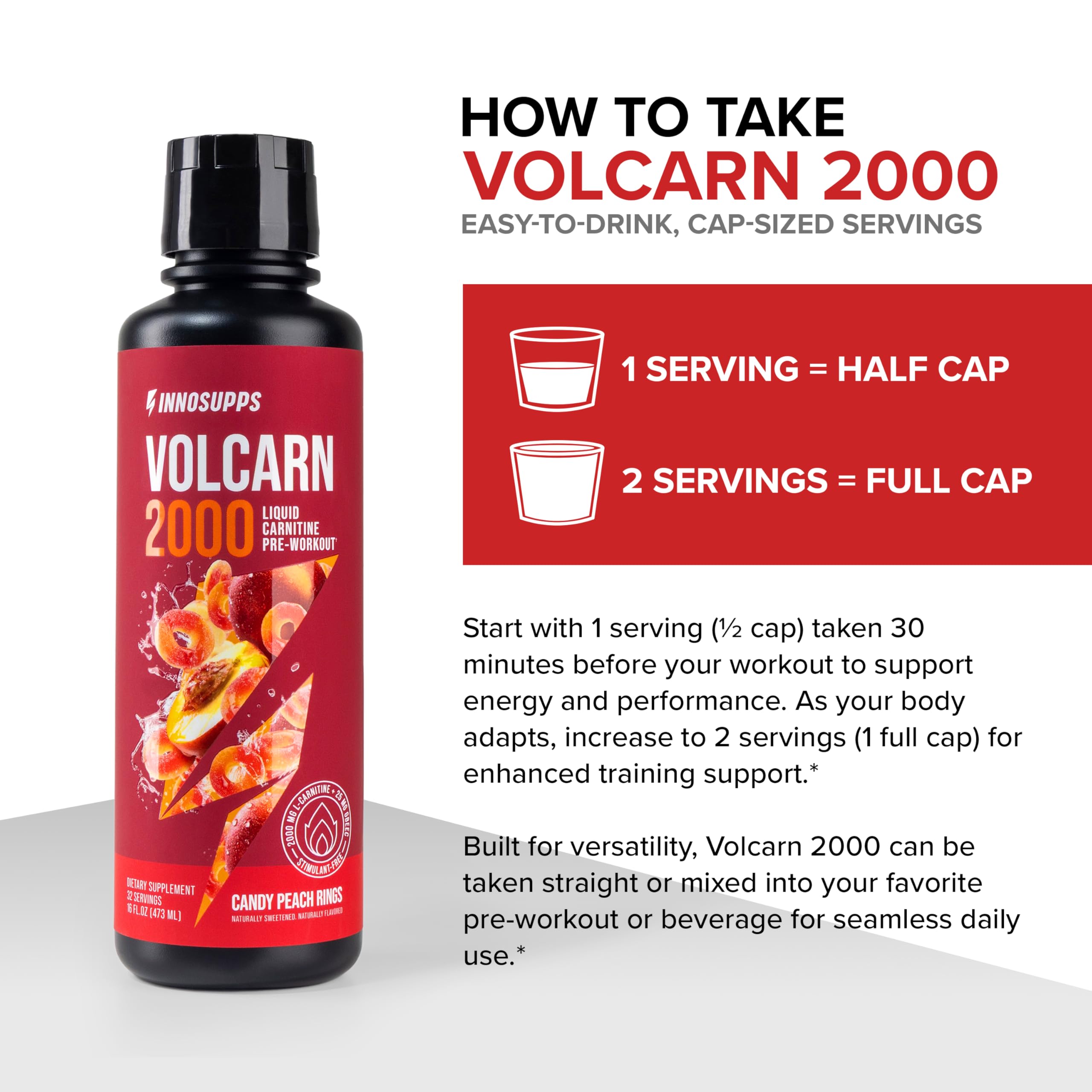 Sabor durazno caramelizado de Volcarn 2000, agradable y fácil de consumir