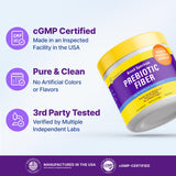 Certificado de pruebas de terceros de InnovixLabs para pureza