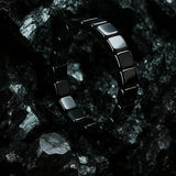 INROAN pulsera de hematita, estilo minimalista para cualquier atuendo.